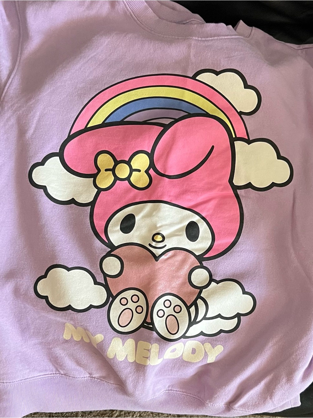 Sanrio My Melody Lavender Crewneck Sweatshirt
